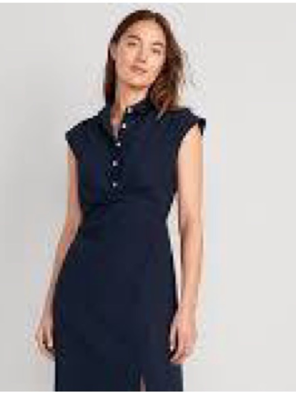 Old Navy Sleeveless Navy Polo Dress